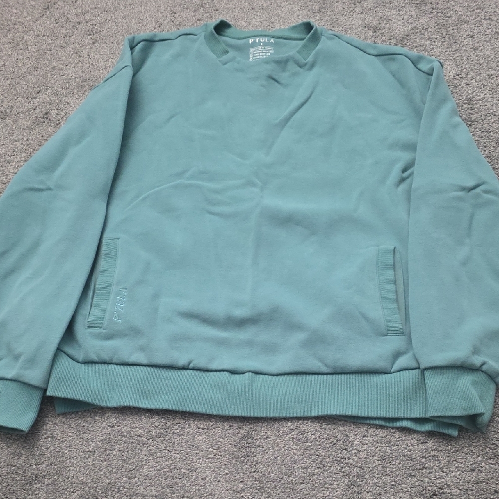 P'tula Courtside Crewneck Sweater